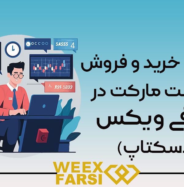 آموزش خرید و فروش در حالت مارکت در صرافی ویکس دسکتاپ